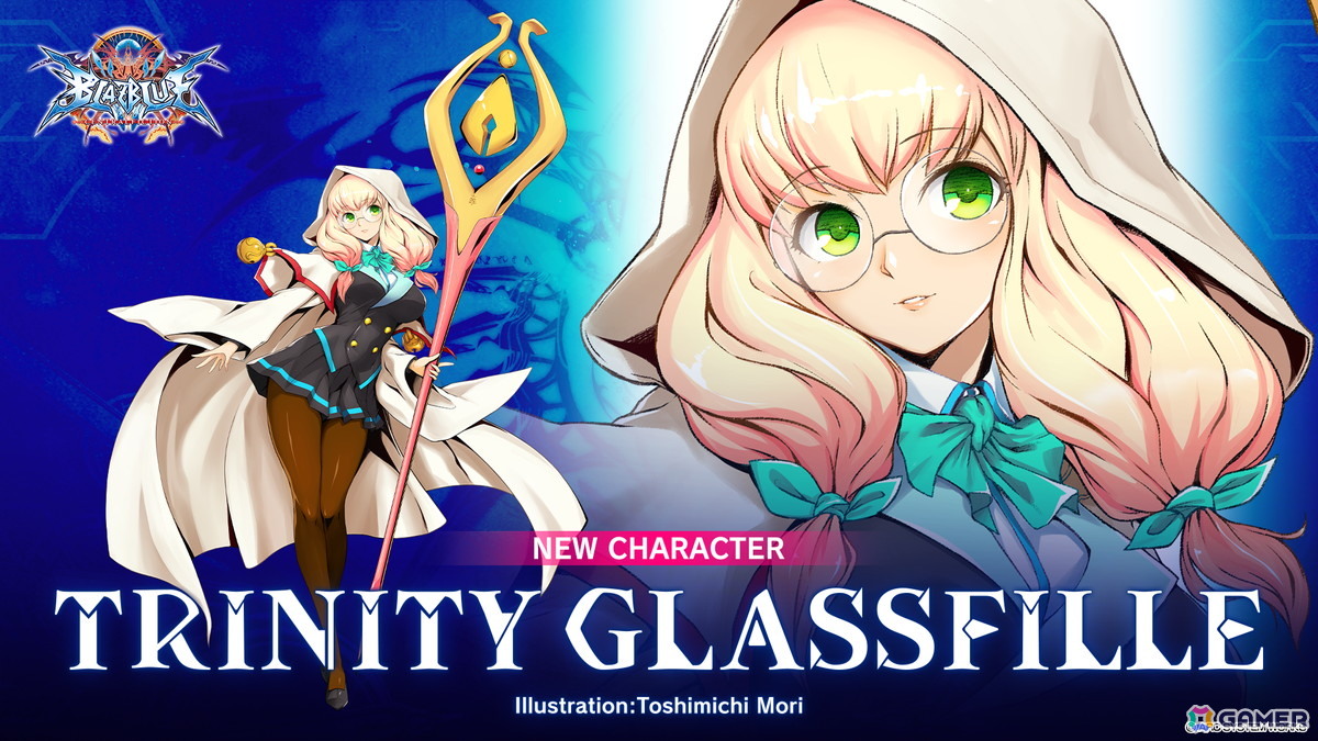 「ブレイブルー セントラルフィクション」にトリニティ＝グラスフィールが参戦！シリーズ初期から登場する六英雄の1人の画像