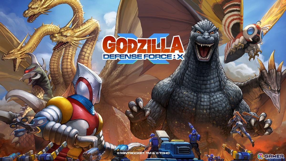 戦略マネジメントゲーム「ゴジラディフェンスフォース: X」がモバイル向けに2027年初頭リリース！開発は「デイヴ・ザ・ダイバー」を手掛けたミントロケットの画像