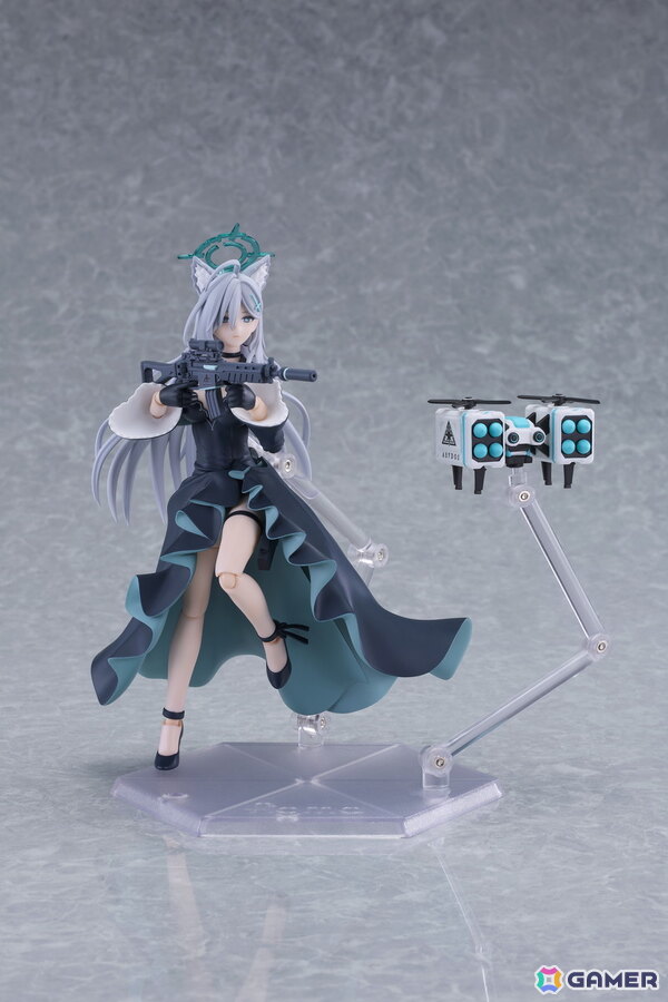 「ブルアカ」シロコ＊テラーがfigmaになって登場！オプションパーツではアサルトライフルやドローン、覆面なども同梱の画像4
