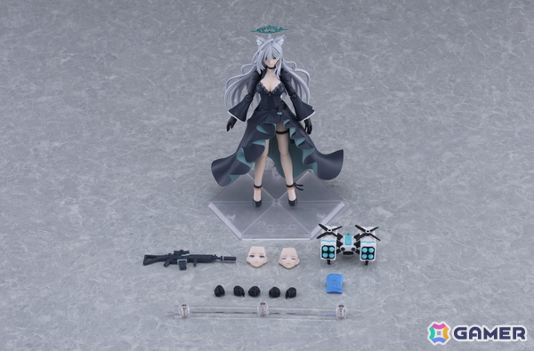 「ブルアカ」シロコ＊テラーがfigmaになって登場！オプションパーツではアサルトライフルやドローン、覆面なども同梱の画像6