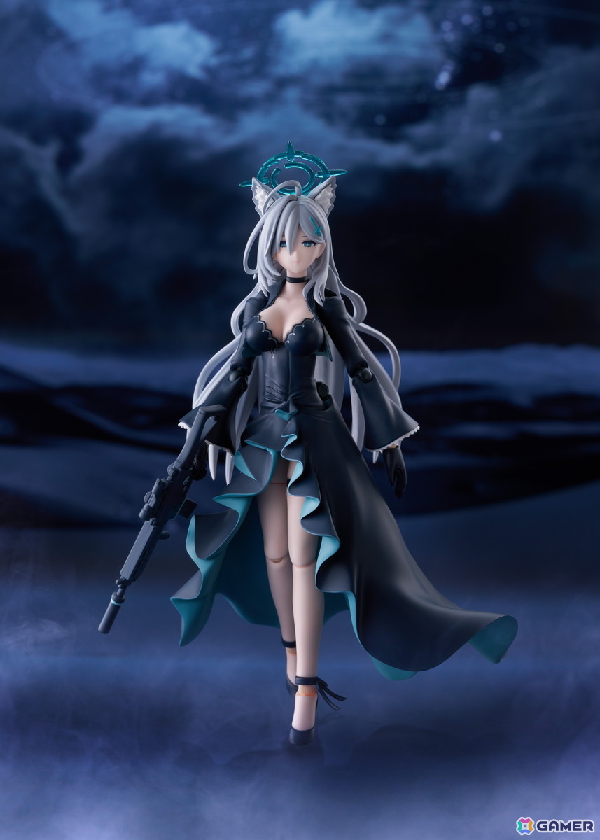 「ブルアカ」シロコ＊テラーがfigmaになって登場！オプションパーツではアサルトライフルやドローン、覆面なども同梱の画像