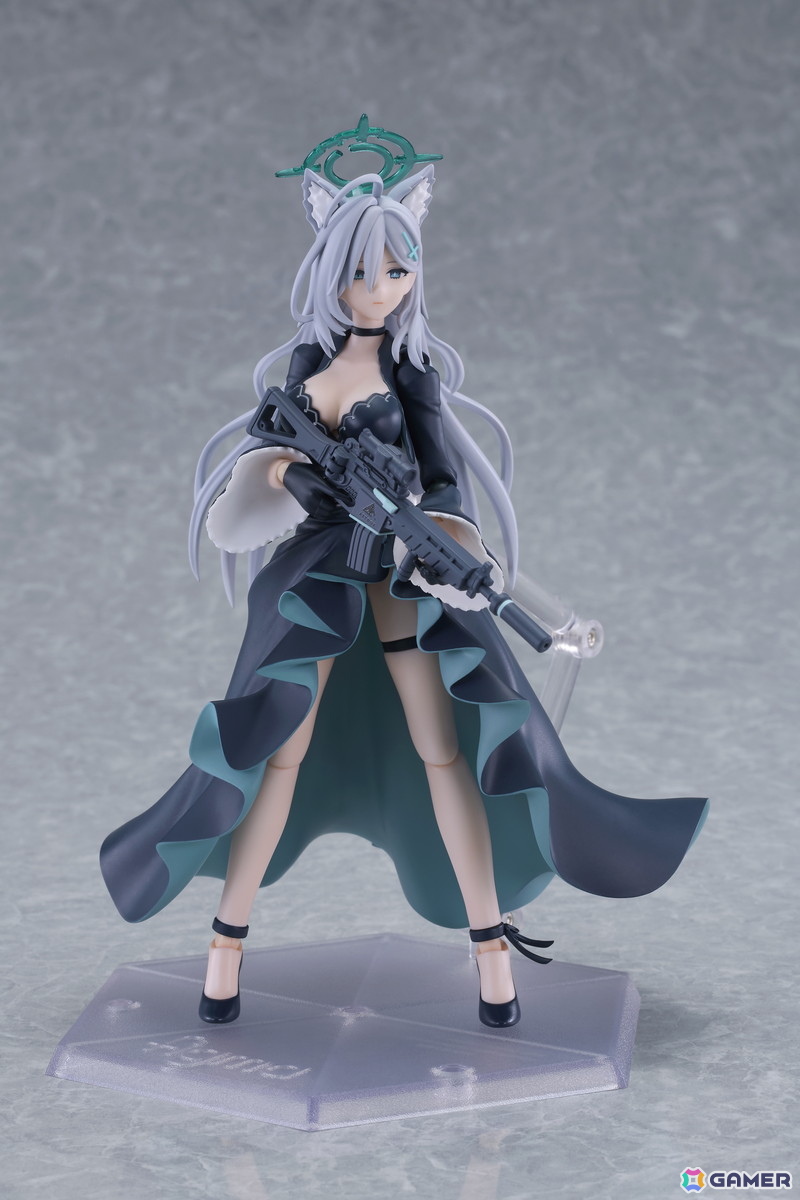 「ブルアカ」シロコ＊テラーがfigmaになって登場！オプションパーツではアサルトライフルやドローン、覆面なども同梱の画像
