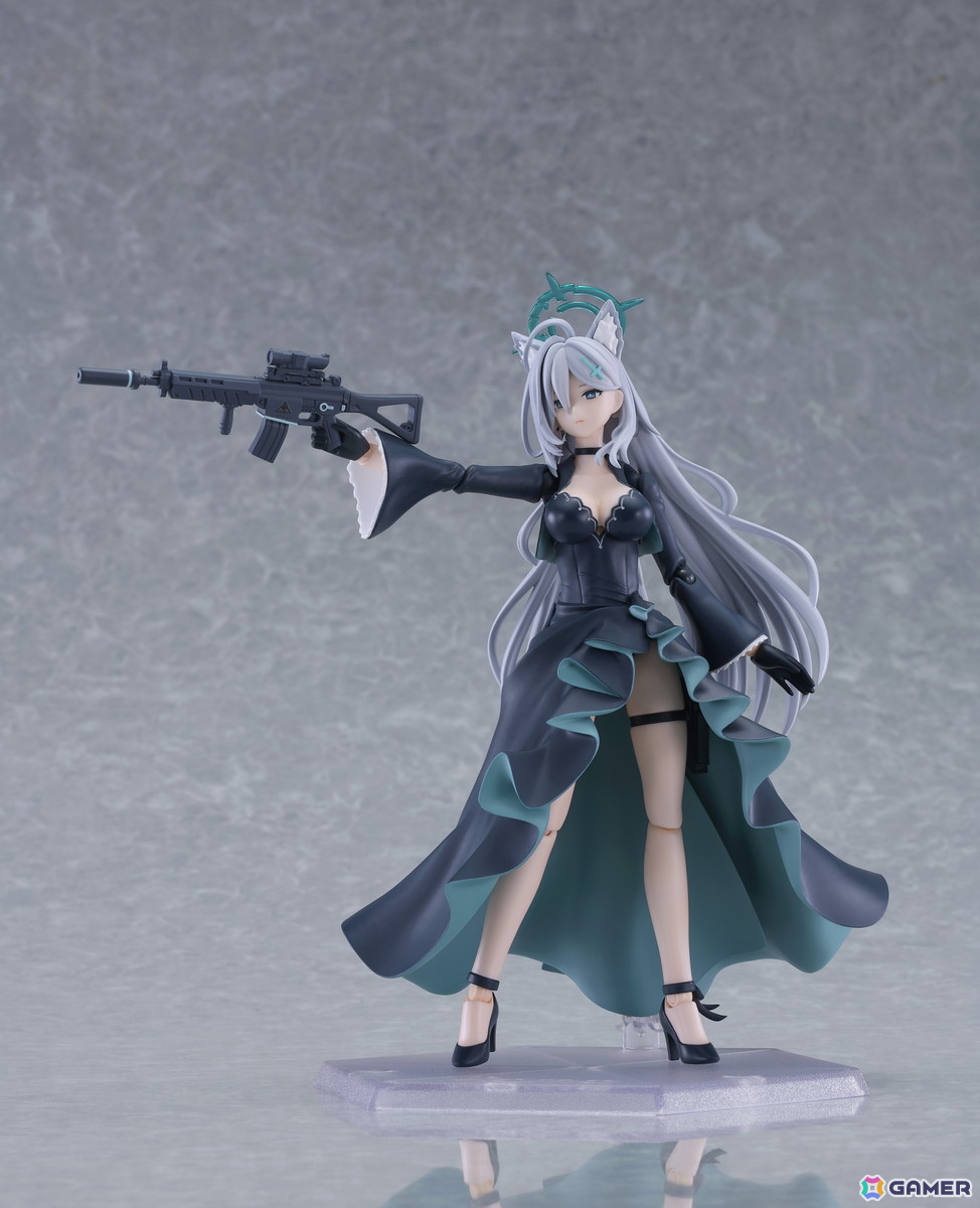 「ブルアカ」シロコ＊テラーがfigmaになって登場！オプションパーツではアサルトライフルやドローン、覆面なども同梱の画像
