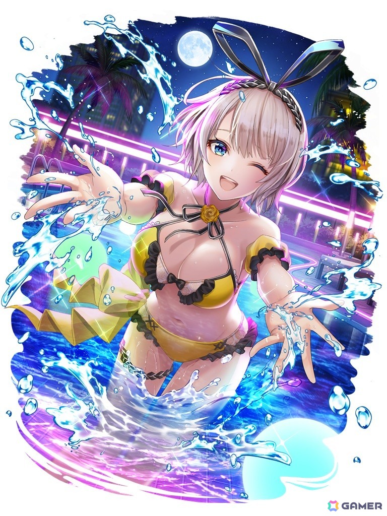 「黒猫のウィズ」でイベント「Summer Collection 2026」が開催！水着姿のガトリンやルミスらがガチャに登場の画像