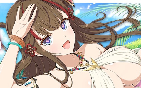 「ドルフィンウェーブ」と「閃乱カグラ」コラボがスタート！鴇と神楽がガチャに登場