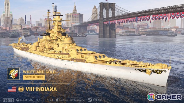 「World of Warships: Legends」でアメリカ独立記念日250周年を記念したイベントが開催！新アメリカ駆逐艦サブブランチがアーリーアクセスで登場の画像8