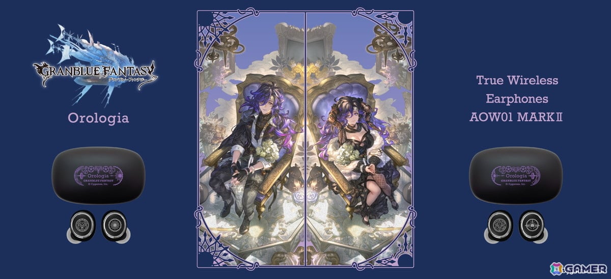 「グラブル」オロロジャイア男性態/女性態の新規録り下ろしボイスを搭載したワイヤレスイヤホンが7月1日より受注販売！の画像