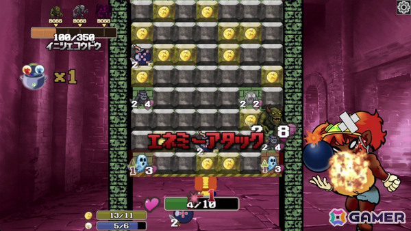 強化した爆弾で敵やブロックを吹き飛ばしていくローグライトゲーム「ダンジョンボンバー」がSteamで配信！の画像