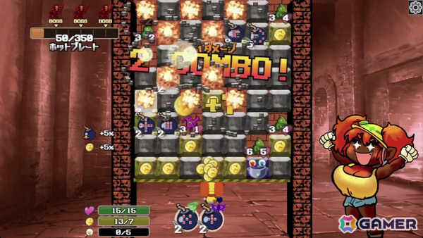 強化した爆弾で敵やブロックを吹き飛ばしていくローグライトゲーム「ダンジョンボンバー」がSteamで配信！の画像