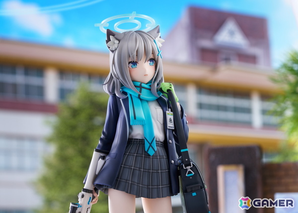 「ブルアカ」よりシロコが1/7スケールフィギュアとなって登場！差し替えパーツにより覆面水着団の2号・ブルーとしての姿もの画像10
