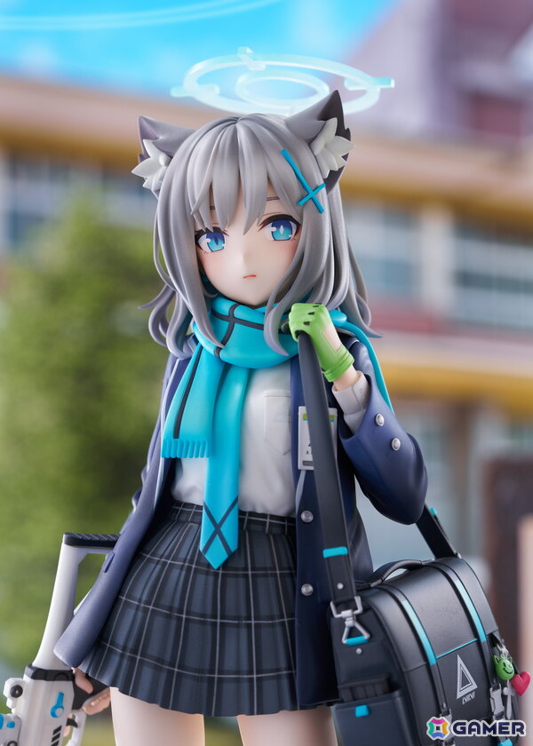 「ブルアカ」よりシロコが1/7スケールフィギュアとなって登場！差し替えパーツにより覆面水着団の2号・ブルーとしての姿もの画像11