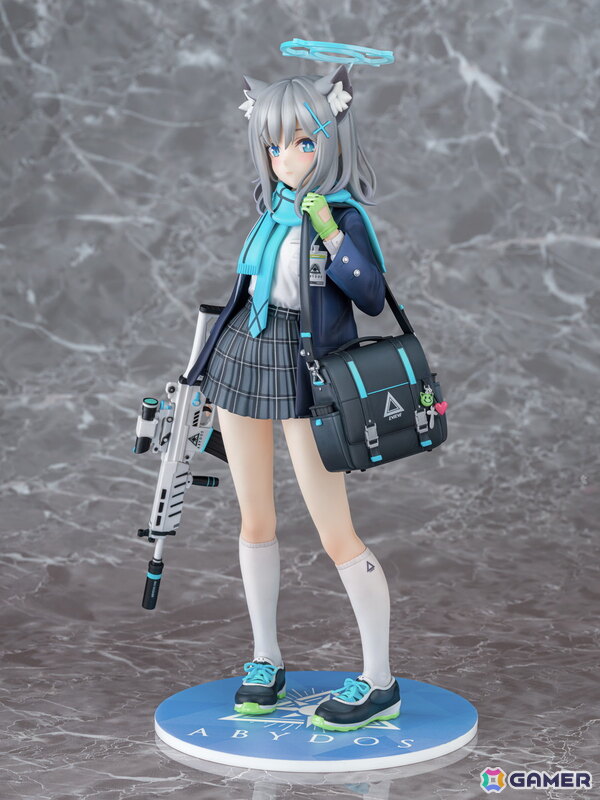 「ブルアカ」よりシロコが1/7スケールフィギュアとなって登場！差し替えパーツにより覆面水着団の2号・ブルーとしての姿もの画像2