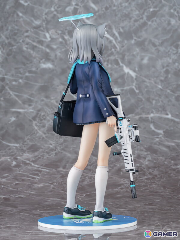 「ブルアカ」よりシロコが1/7スケールフィギュアとなって登場！差し替えパーツにより覆面水着団の2号・ブルーとしての姿もの画像4