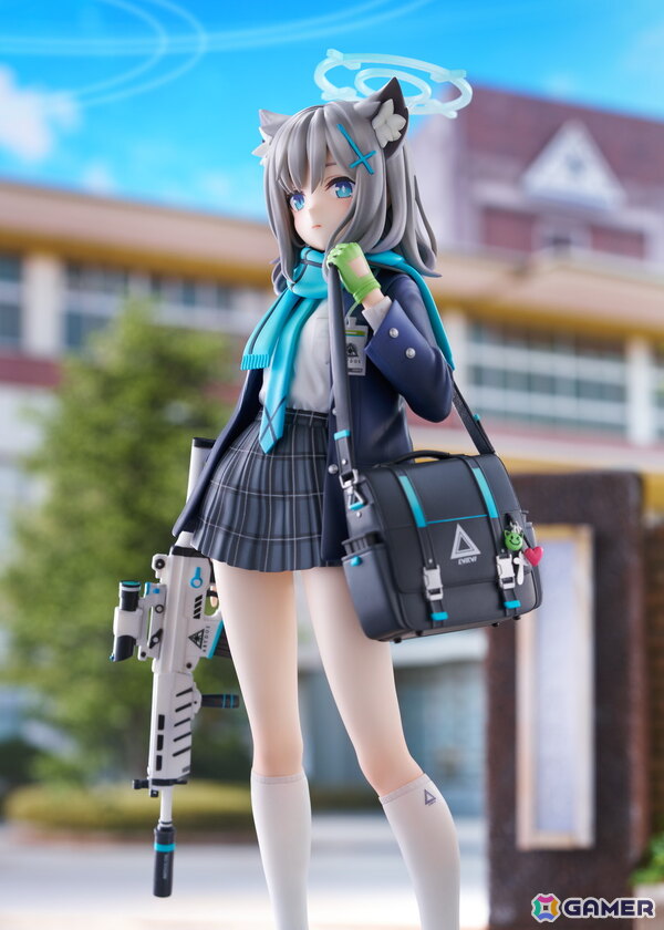 「ブルアカ」よりシロコが1/7スケールフィギュアとなって登場！差し替えパーツにより覆面水着団の2号・ブルーとしての姿もの画像9