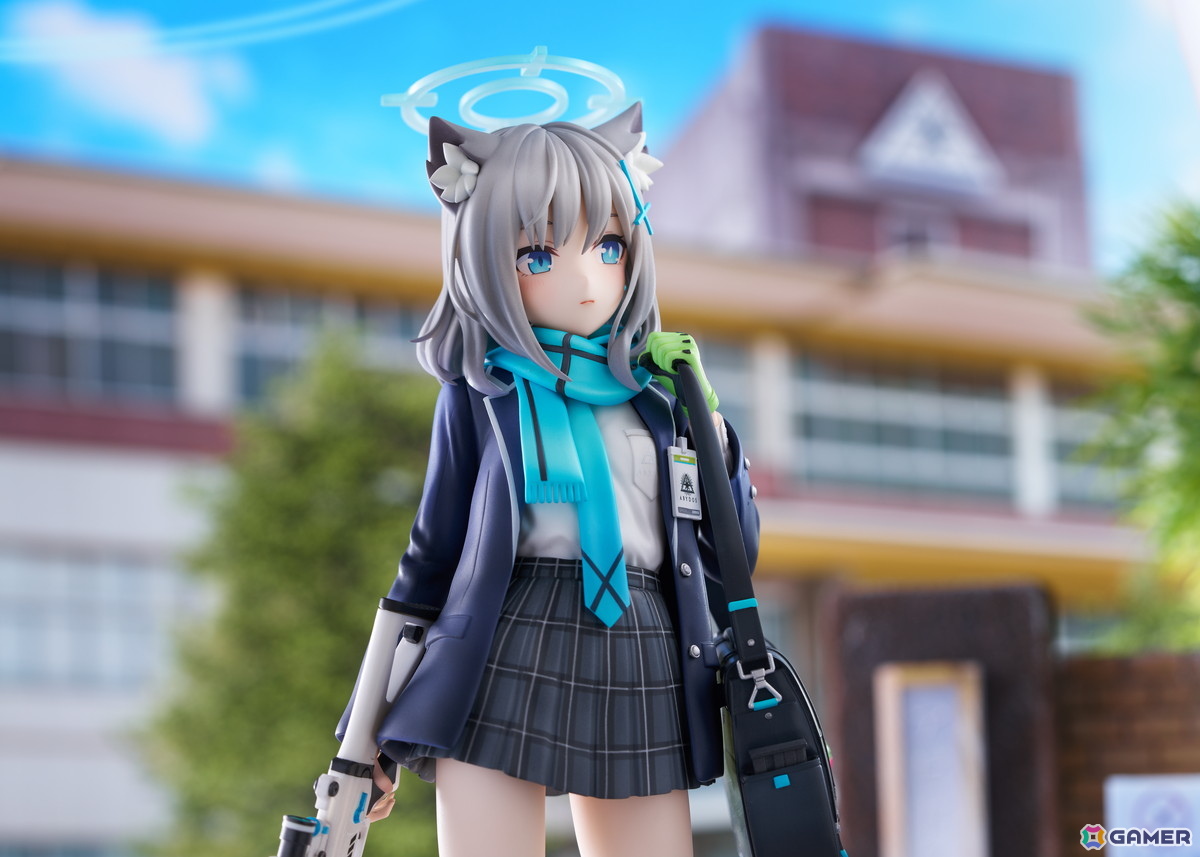 「ブルアカ」よりシロコが1/7スケールフィギュアとなって登場！差し替えパーツにより覆面水着団の2号・ブルーとしての姿もの画像