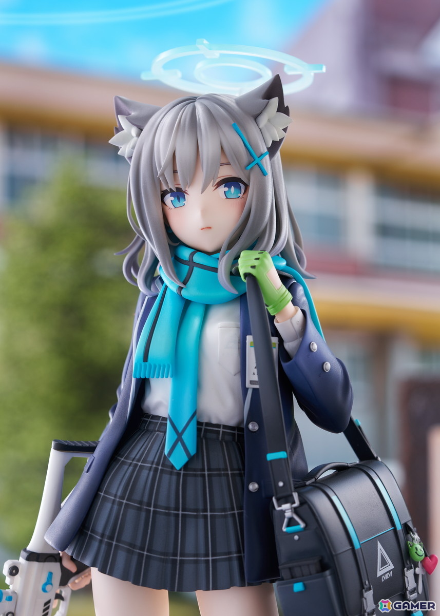 「ブルアカ」よりシロコが1/7スケールフィギュアとなって登場！差し替えパーツにより覆面水着団の2号・ブルーとしての姿もの画像