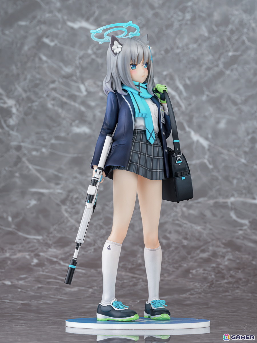 「ブルアカ」よりシロコが1/7スケールフィギュアとなって登場！差し替えパーツにより覆面水着団の2号・ブルーとしての姿もの画像