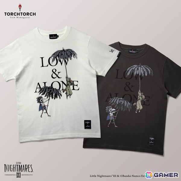 TORCH TORCHと「リトルナイトメア3」のコラボレーションアパレルが登場！ロゥとアローンが描かれたTシャツに加え、シリーズ前2作のアパレルも再販の画像2