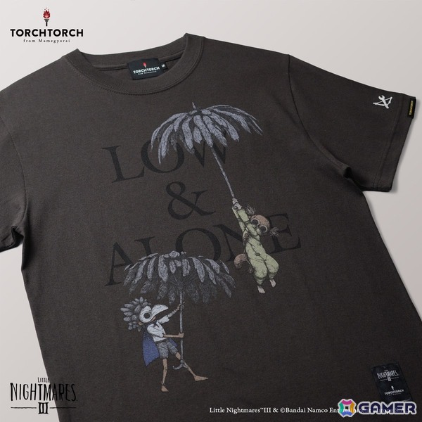 TORCH TORCHと「リトルナイトメア3」のコラボレーションアパレルが登場！ロゥとアローンが描かれたTシャツに加え、シリーズ前2作のアパレルも再販の画像4