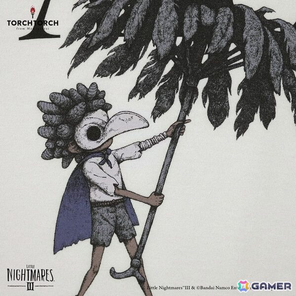 TORCH TORCHと「リトルナイトメア3」のコラボレーションアパレルが登場！ロゥとアローンが描かれたTシャツに加え、シリーズ前2作のアパレルも再販の画像5