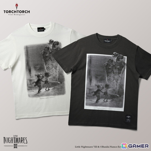 TORCH TORCHと「リトルナイトメア3」のコラボレーションアパレルが登場！ロゥとアローンが描かれたTシャツに加え、シリーズ前2作のアパレルも再販の画像7