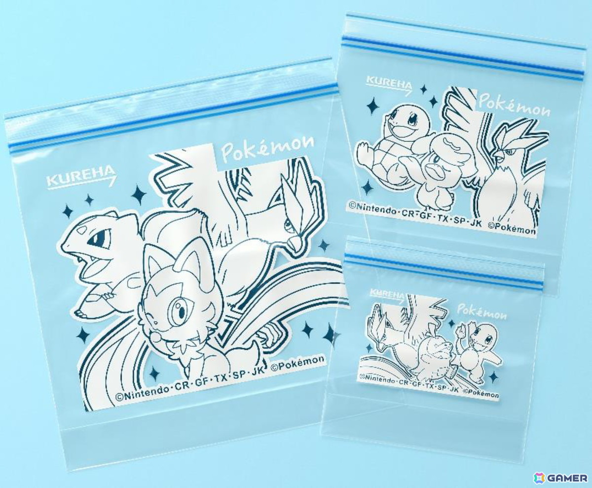 ポケモンデザイン「NEWクレラップ」を含む3ブランド8商品が数量限定販売!昨年話題となった「フリーザーのフリーザーバッグ」も新デザインにの画像