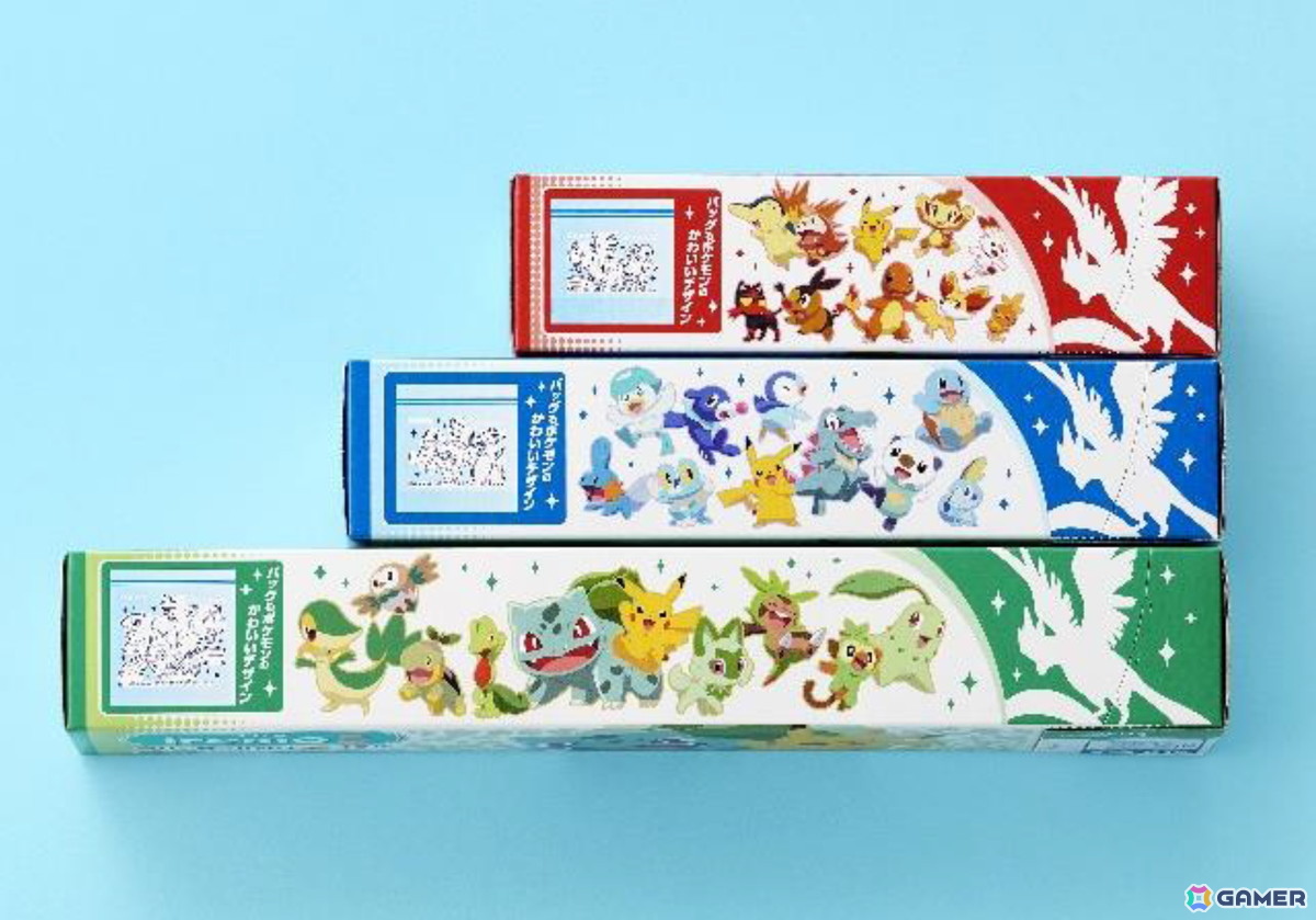 ポケモンデザイン「NEWクレラップ」を含む3ブランド8商品が数量限定販売!昨年話題となった「フリーザーのフリーザーバッグ」も新デザインにの画像