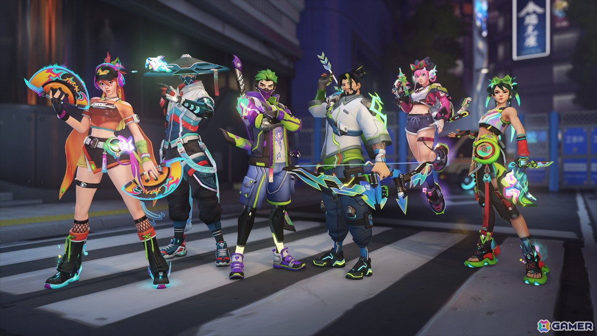 「オーバーウォッチ」でYOASOBIとのコラボが開催!新作ダンス・エモートにはYOASOBIの公式楽曲と振付をベースに採用の画像