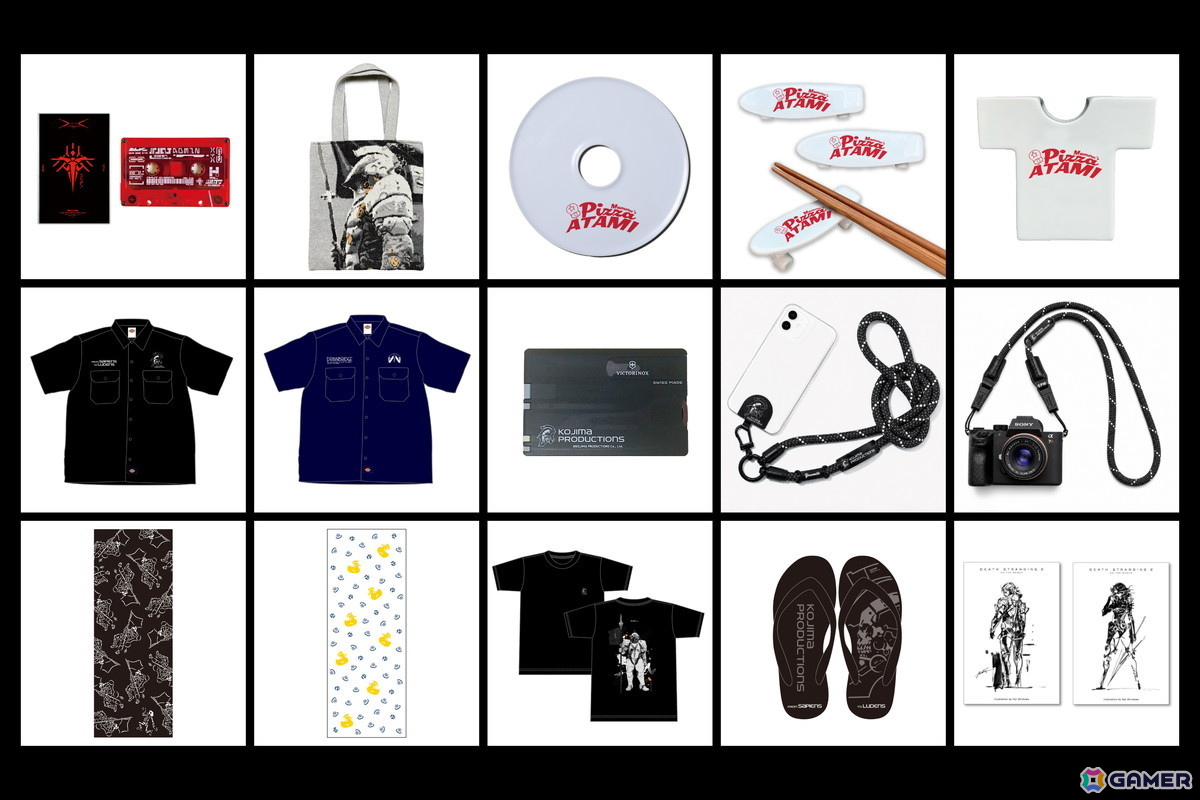 「KOJIMA PRODUCTIONS × PARCO GAMES STRAND STORE」の新グッズ情報が公開！心斎橋・名古屋での巡回開催も決定の画像