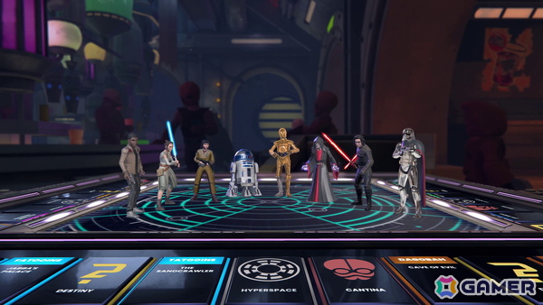 「モノポリー:スター・ウォーズ ヒーロー vs. ヴィラン」が発売!「スター・ウォーズ」の様々な時代を舞台にしたチーム対戦型ボードゲームの画像