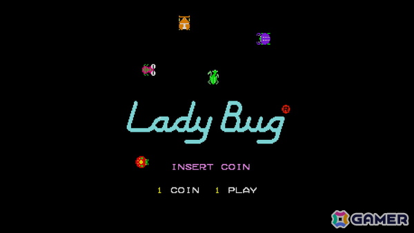 てんとう虫を操作するアクションゲーム「レディーバグ」がアーケードアーカイブス/アーケードアーカイブス2として7月2日に配信！の画像