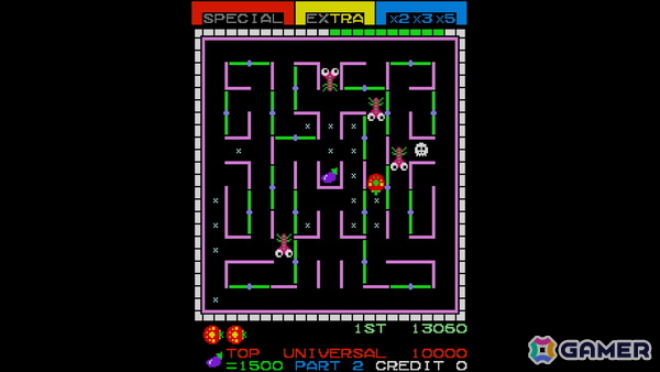 てんとう虫を操作するアクションゲーム「レディーバグ」がアーケードアーカイブス/アーケードアーカイブス2として7月2日に配信！の画像