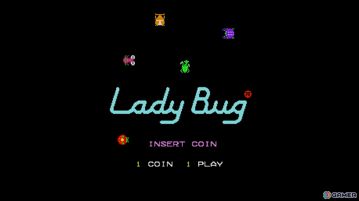 てんとう虫を操作するアクションゲーム「レディーバグ」がアーケードアーカイブス/アーケードアーカイブス2として7月2日に配信！の画像1