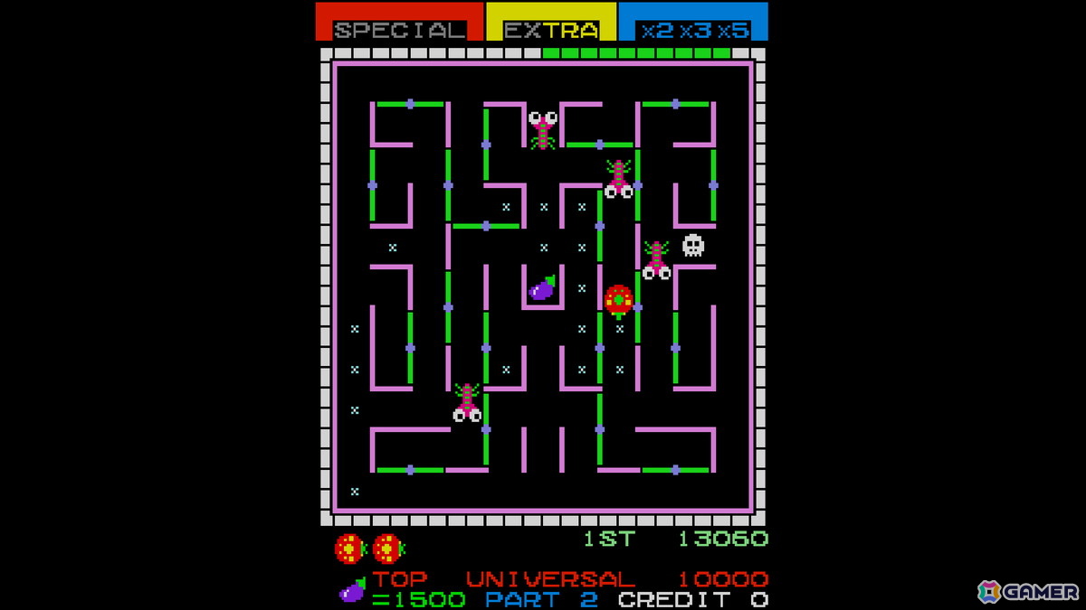 てんとう虫を操作するアクションゲーム「レディーバグ」がアーケードアーカイブス/アーケードアーカイブス2として7月2日に配信！の画像3