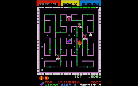 てんとう虫を操作するアクションゲーム「レディーバグ」がアーケードアーカイブス/アーケードアーカイブス2として7月2日に配信！