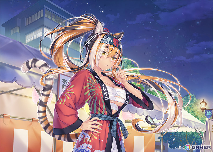 「ネコぱら セカイコネクト」お気に入りのネコと触れ合えるコミュモードが実装！つばき（CV：生天目仁美）のピックアップガチャも7月2日より開催の画像