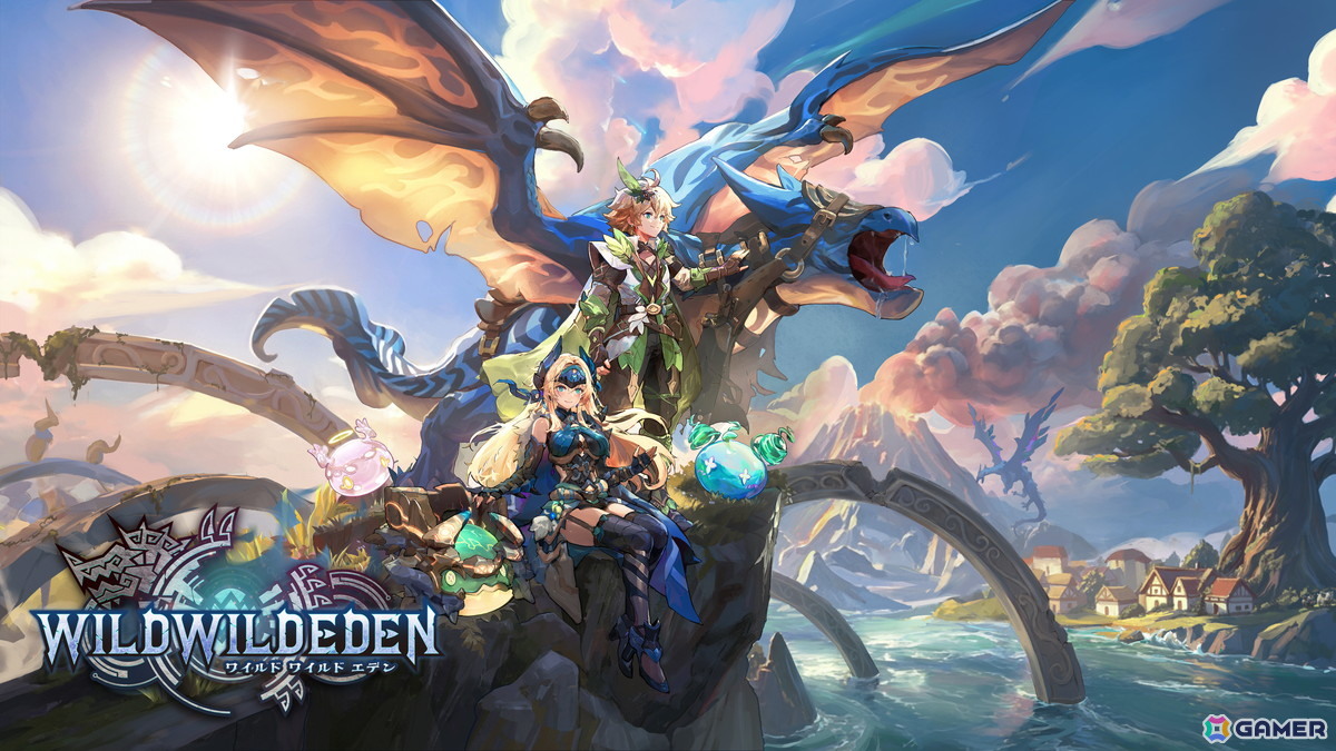 オープンワールドサバイバルクラフトRPG「Wild Wild Eden」が2027年春に早期アクセス開始!モンスターの奥深い育成や拠点建築などが楽しめるの画像