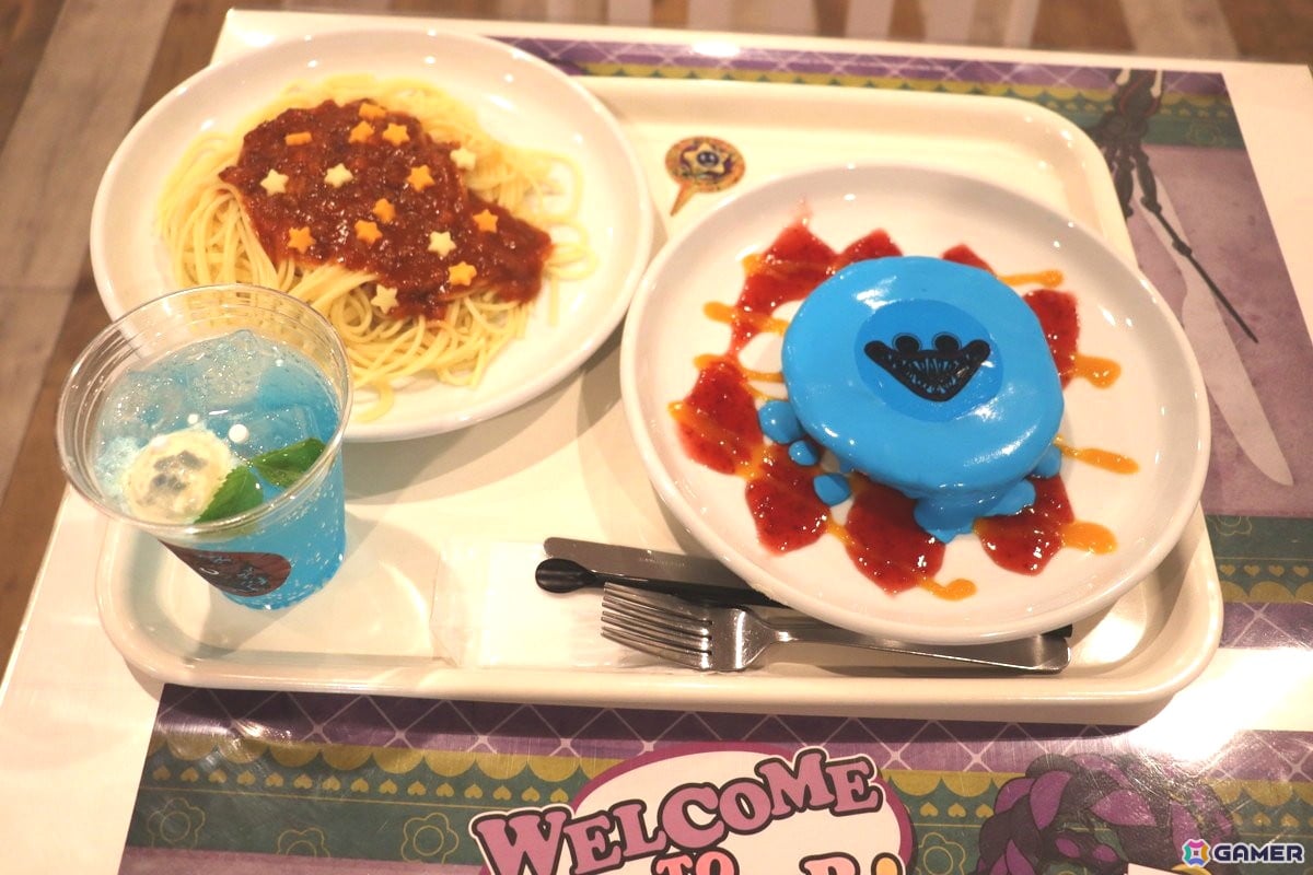 ハギーワギーのブルーパンケーキはインパクト抜群!「Poppy Playtime Chapter 5 コラボカフェ in E-DINER」内覧会フォトレポートの画像