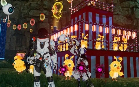 「PSO2 ニュージェネシス」期間限定クエスト「ワッショイ★サマーナイト!」が配信!神威なつき先生デザインのレトロモダンな衣装&武器迷彩もACスクラッチに登場