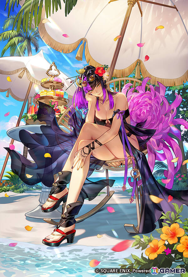 「ロマサガRS」水着姿の鬼八、ミーティア、おたま、イリス、Diva No.5、ウルピナが登場のRomancing祭が開催！の画像4