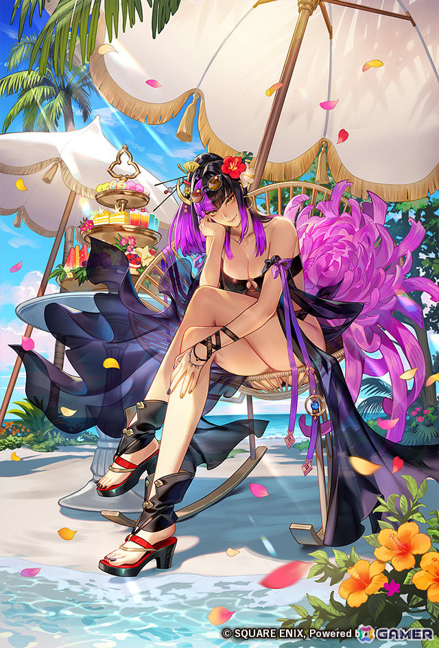 「ロマサガRS」水着姿の鬼八、ミーティア、おたま、イリス、Diva No.5、ウルピナが登場のRomancing祭が開催!の画像