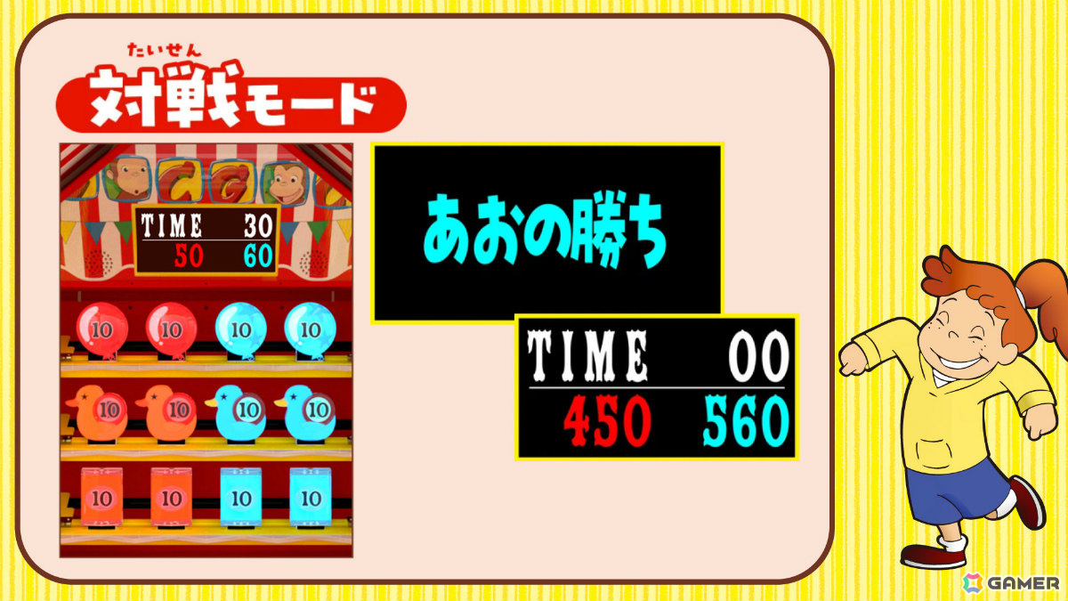 「おさるのジョージ」のアーケードゲーム「ウキっと CARNIVAL」「ウキっと DRIVE」が順次稼働!の画像
