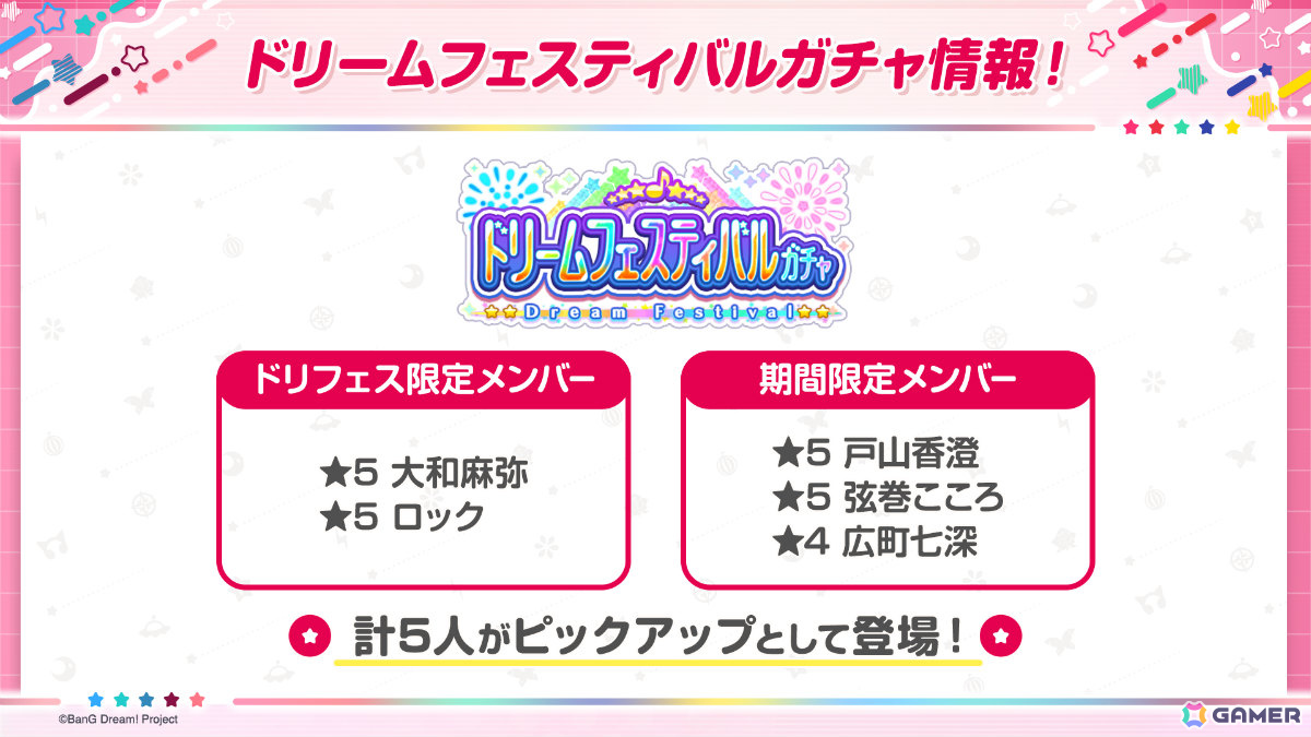「ガルパ」大和麻弥とロックがドリフェス限定メンバーとして登場！TVアニメ「バンドリ！ ゆめ∞みた」放送記念キャンペーンも開催の画像
