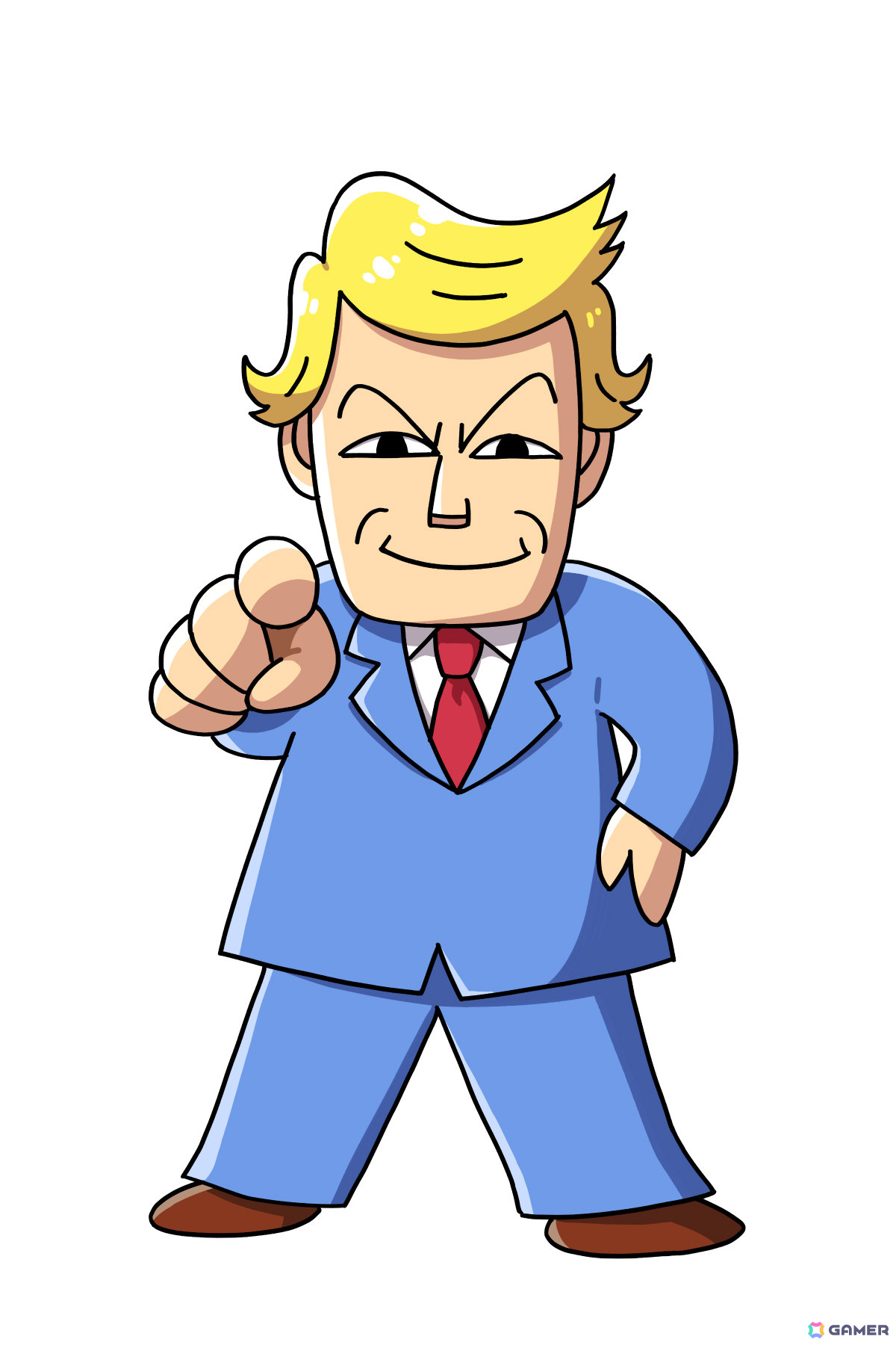 漫画原作の麻雀ゲーム「ぎゅわんぶらあ自己中心派」シリーズ最新作「ドランプ帝国をわからせろ!」が2026年秋に発売の画像
