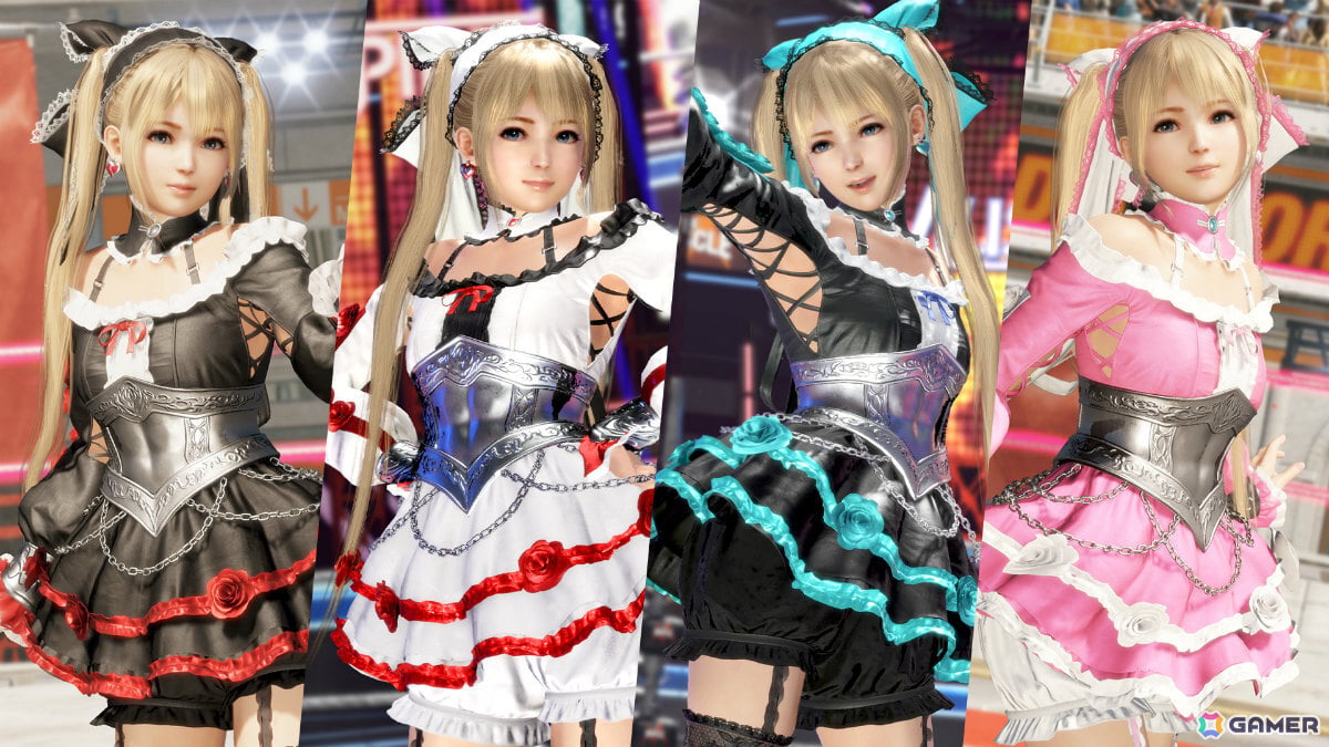 「DEAD OR ALIVE 6 Last Round」マリー・ローズの専用コスチュームを収録したDLC「ナイトオブローズ」セットが配信！の画像