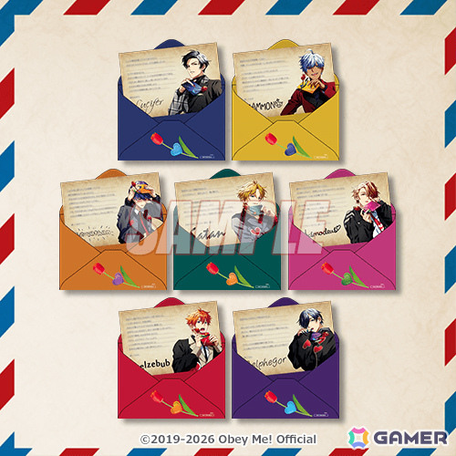 デジタルマガジン「Obey Me! Special Book～Love Letter Collection～」の発売を記念したオンラインくじが7月9日より販売開始！の画像18