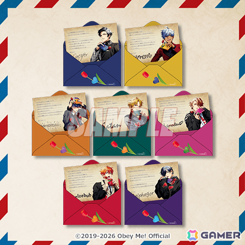デジタルマガジン「Obey Me! Special Book～Love Letter Collection～」の発売を記念したオンラインくじが7月9日より販売開始！の画像