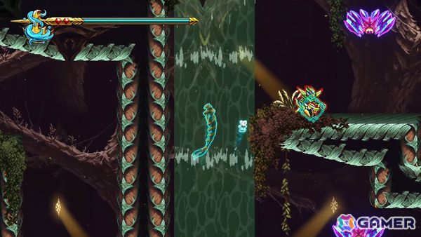 美しいドット絵が目を引く光と色彩のメトロイドヴァニア「ナインイヤーズオブシャドウズ」PS5パッケージ版が11月22日に発売！の画像4