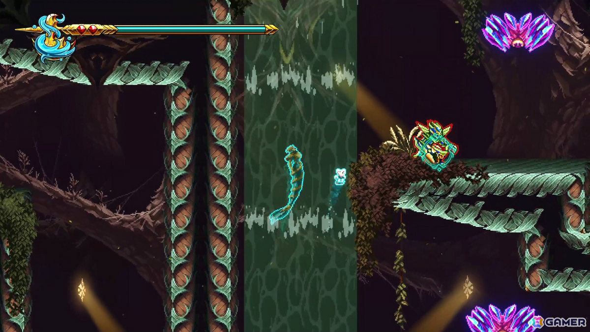 美しいドット絵が目を引く光と色彩のメトロイドヴァニア「ナインイヤーズオブシャドウズ」PS5パッケージ版が11月22日に発売!の画像