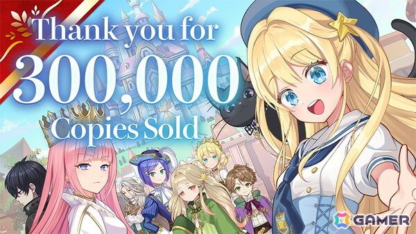 「まじかる☆プリンセス」の世界累計売上本数が30万本を突破！Mac版のリリースや見た目変更機能の追加もの画像1